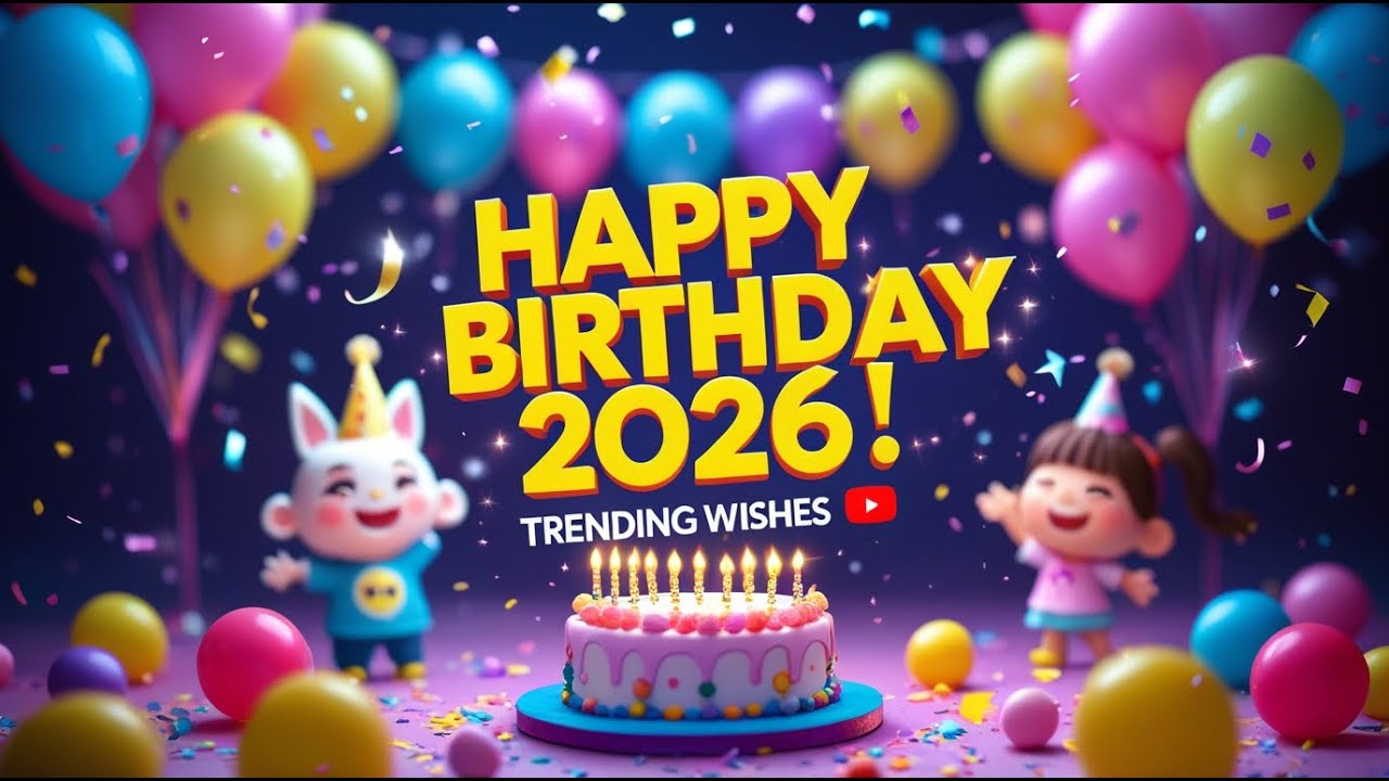 Trending Happy Birthday Wishes – Short Video 2026