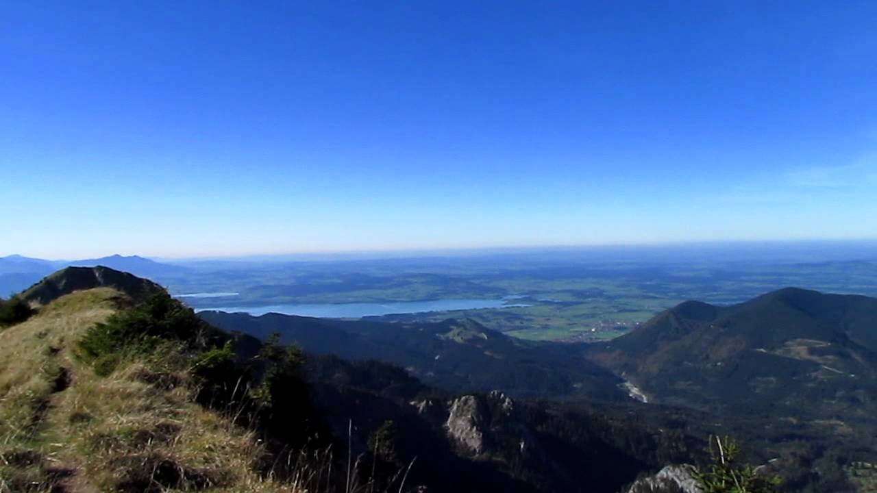 Feigenkopf 1866 m/Ammergauer Alpen 360&deg; Gipfelpanorama CanonSX30 IS