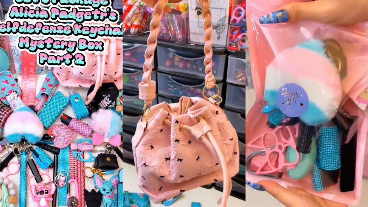 Part-2😍Pink💓Blue💙Black🖤‎Huge 40 scoop order packing| Satisfying ASMR| Selfdefense & Cutebag| Enjoy💋