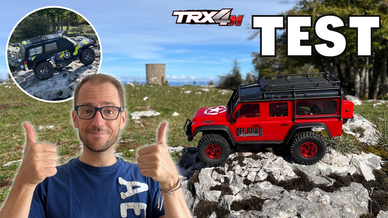 TRX4M Crawler TRAXXAS | REELY Freemen | Tests dans le terrain