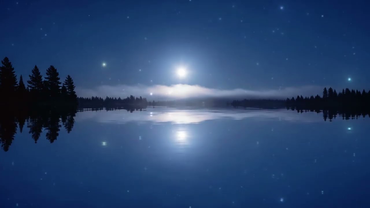 Gentle Ocean Night Sounds (10 Hours) 🌊 Relaxing Background Audio for Rest