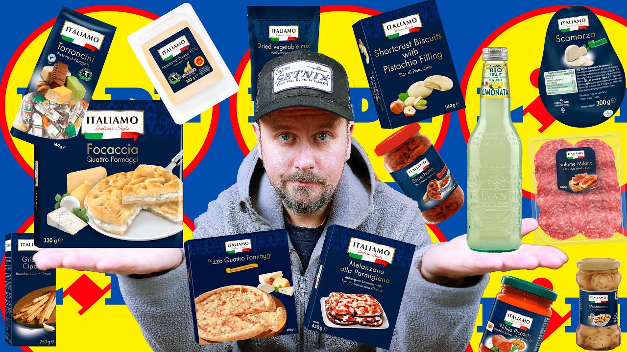 Maistelin Uudet LIDLIN ITALIA Tuotteet - Yllätyinkö TAAS!? 🔥🍕🇮🇹