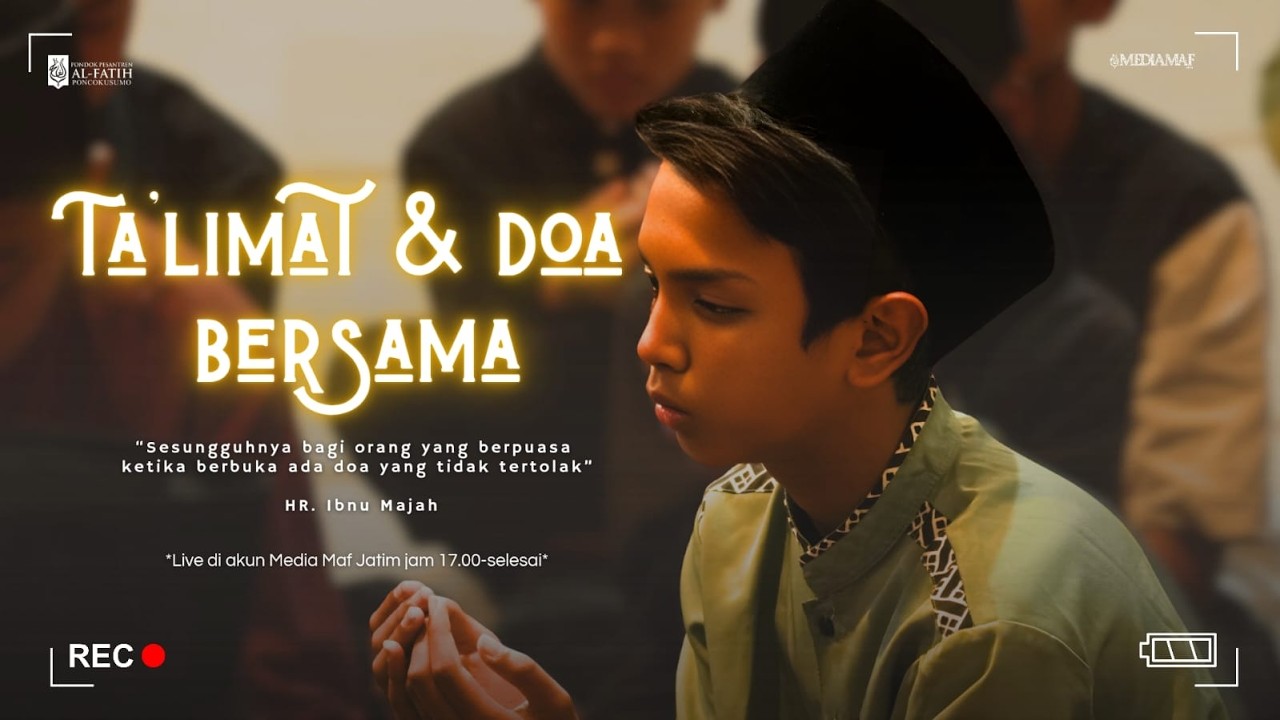 Ta'limat & Do'a Bersama [5 Ramadhan 1447 H]