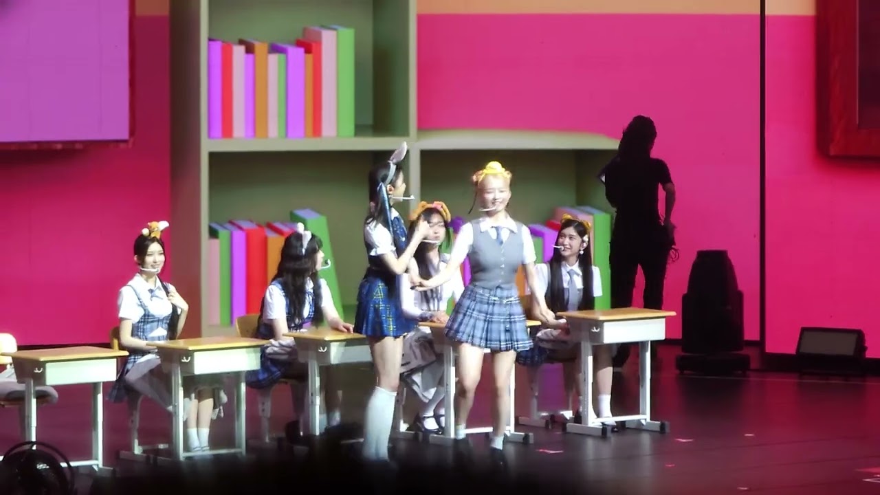 230624 IVE The Prom Queens in Taipei - Game time - Rei & Wonyoung team (小籠包隊)