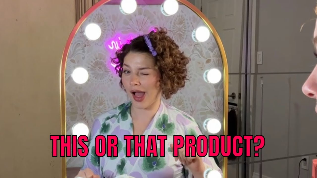 THIS OR THAT? Subscribers pick my hair routine - styling live!
