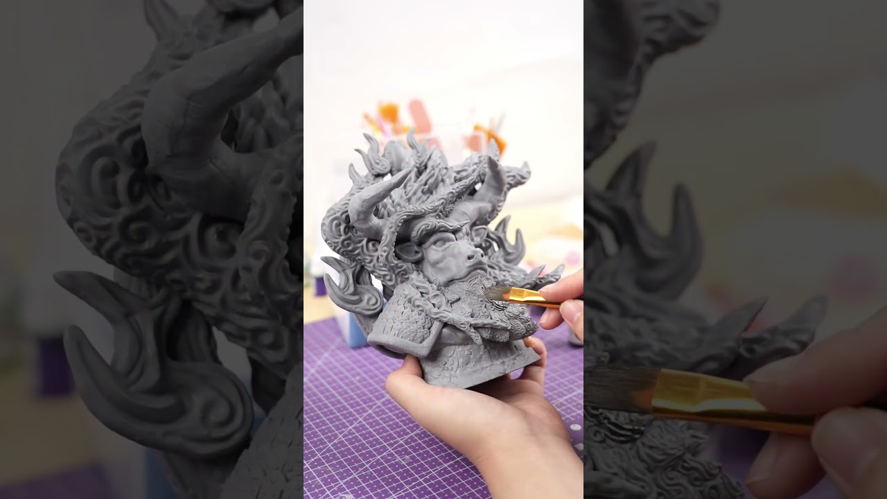 The Lord of Cattle 3D Printed and Painting #3dprinting #sunlu #3dprint #3dprinter