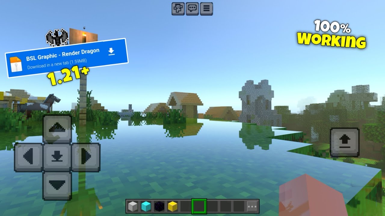 NEW Best shaders for Minecraft PE 1.21+ ~ New BSL Shaders for MCPE 1.20+ 100% work