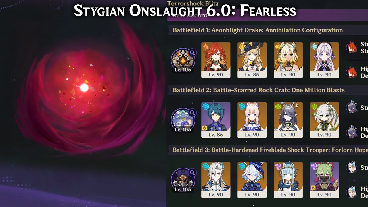 Stygian Onslaught Fearless! | Mavuika Navia, Lauma Bloom, Neuvillette Ineffa | Genshin Impact 6.0