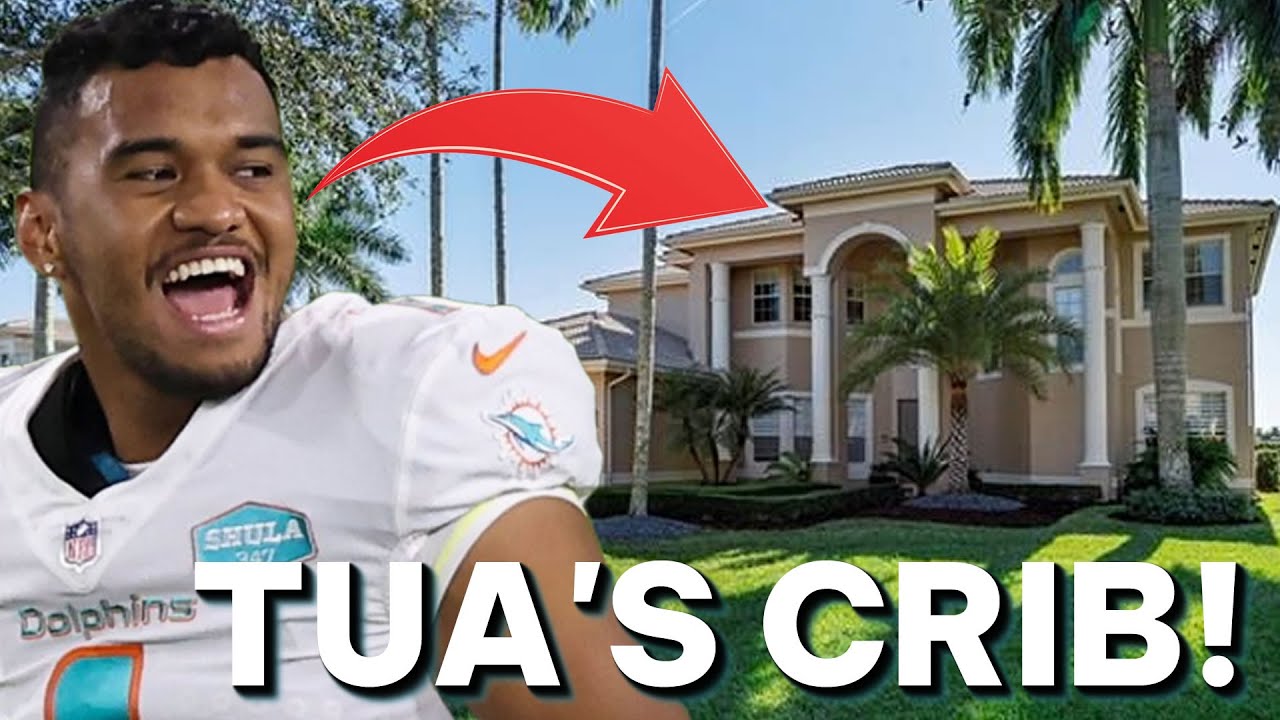 Want To See Tua Tagovailoa's House! - Homes of the Miami Dolphins