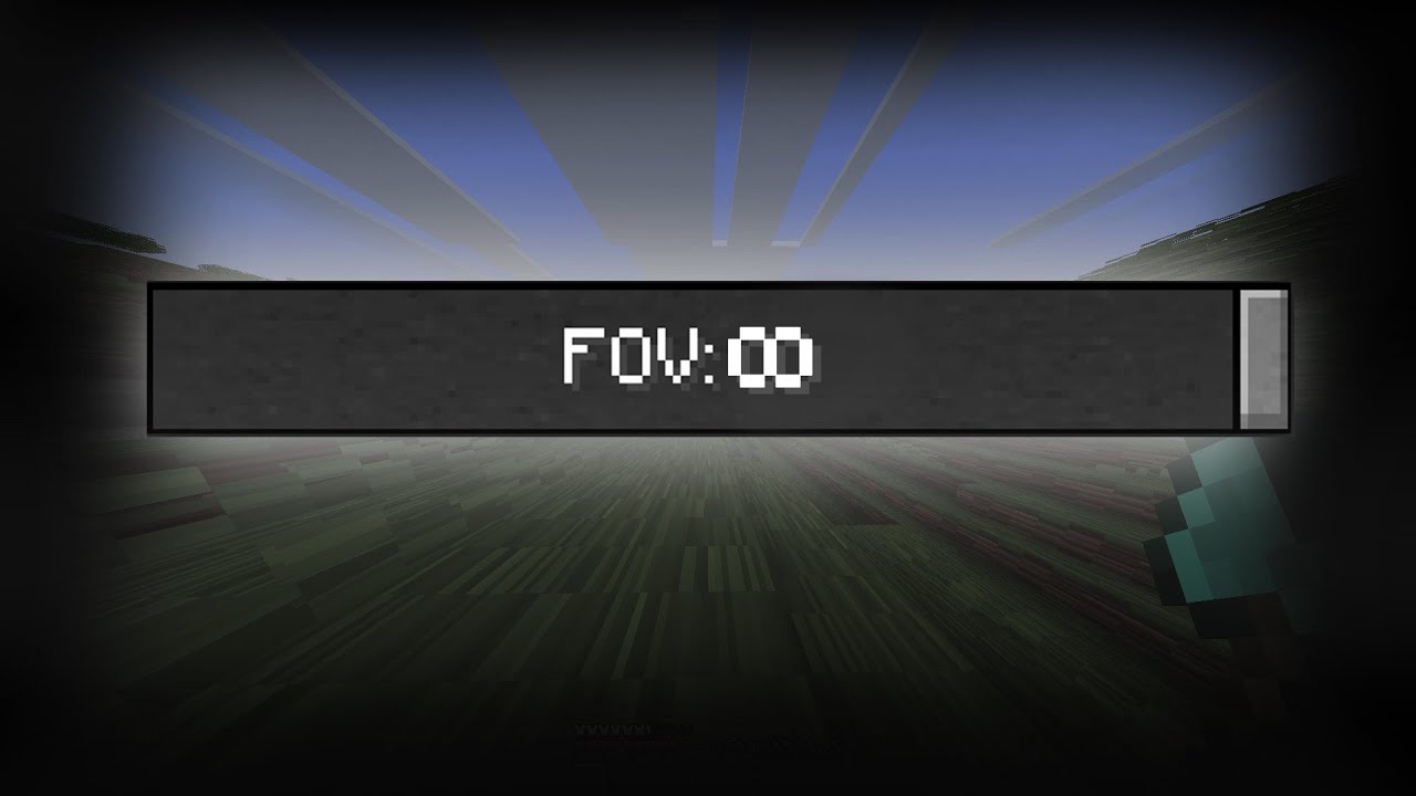 jouer a minecraft en cassant la limite de FOV sa fais quoi?
