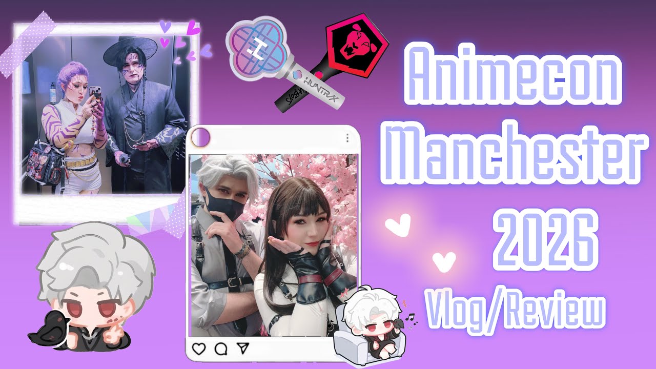 Animecon Manchester 2026 - Is it worth going? Kpop demon hunters and Love and deep space cosplay