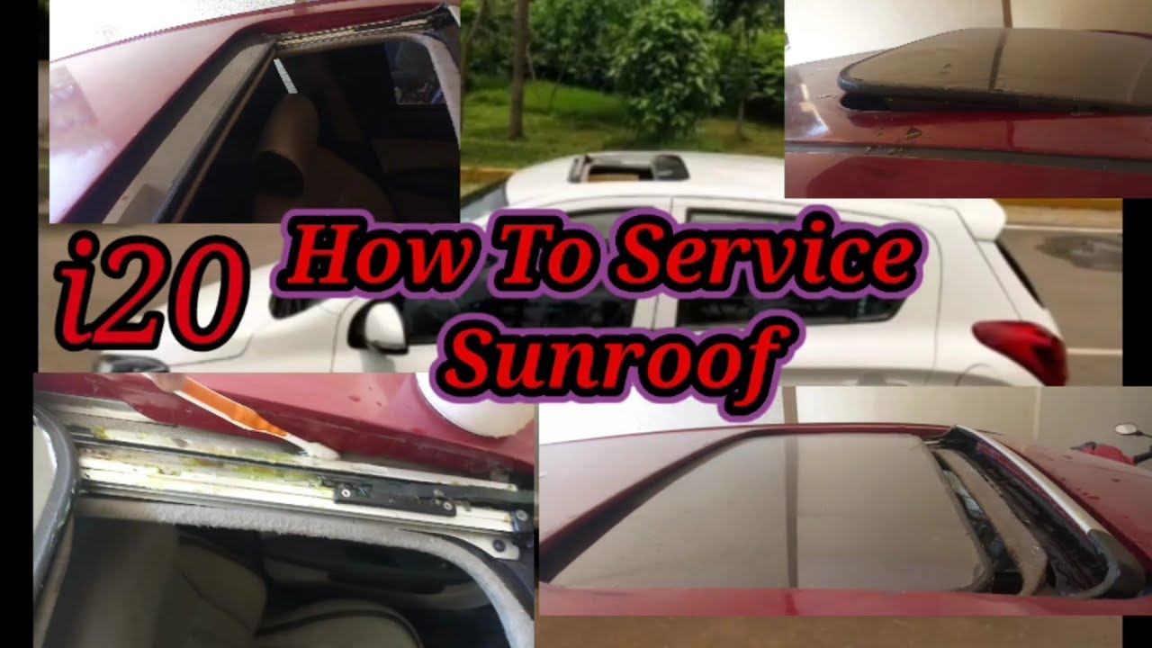 Sunroof Service 🛠️ Hyundai i20 🚘 Asta Optional with Sunroof 2012 💯