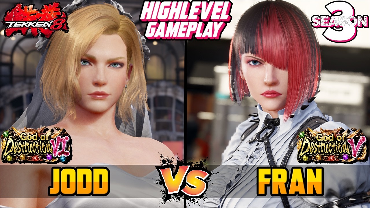 Tekken 8 Season 3 &ndash; FRAN (Anna Williams) vs JODD (Nina Williams) &ndash; High Level Gameplay