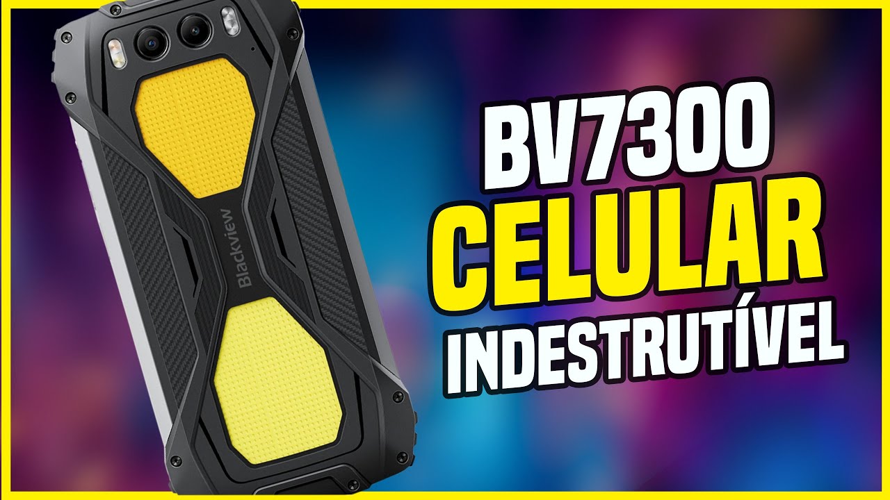 BLACKVIEW BV7300, NOVO CELULAR INDESTRUTÍVEL, COM CÂMERAS BOAS E LANTERNA DE ACAMPAMENTO!