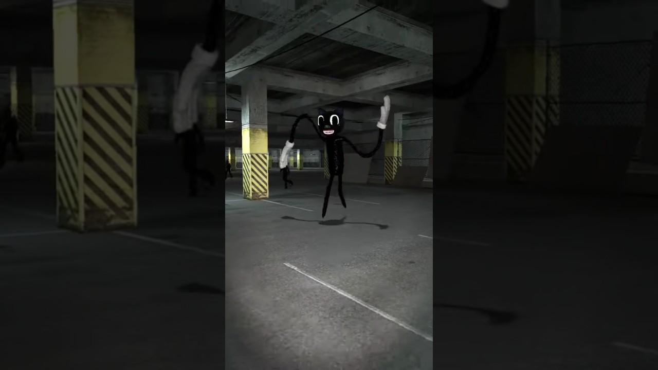 Cartoon Cat wasn't sure who to pick next - Garry's Mod chase