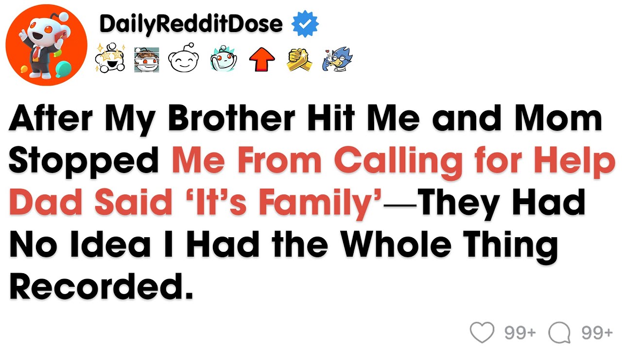 My Brother Hit Me in Front of Everyone and Mom Tore the Phone Cord—Dad Called It ‘Family,’ but...