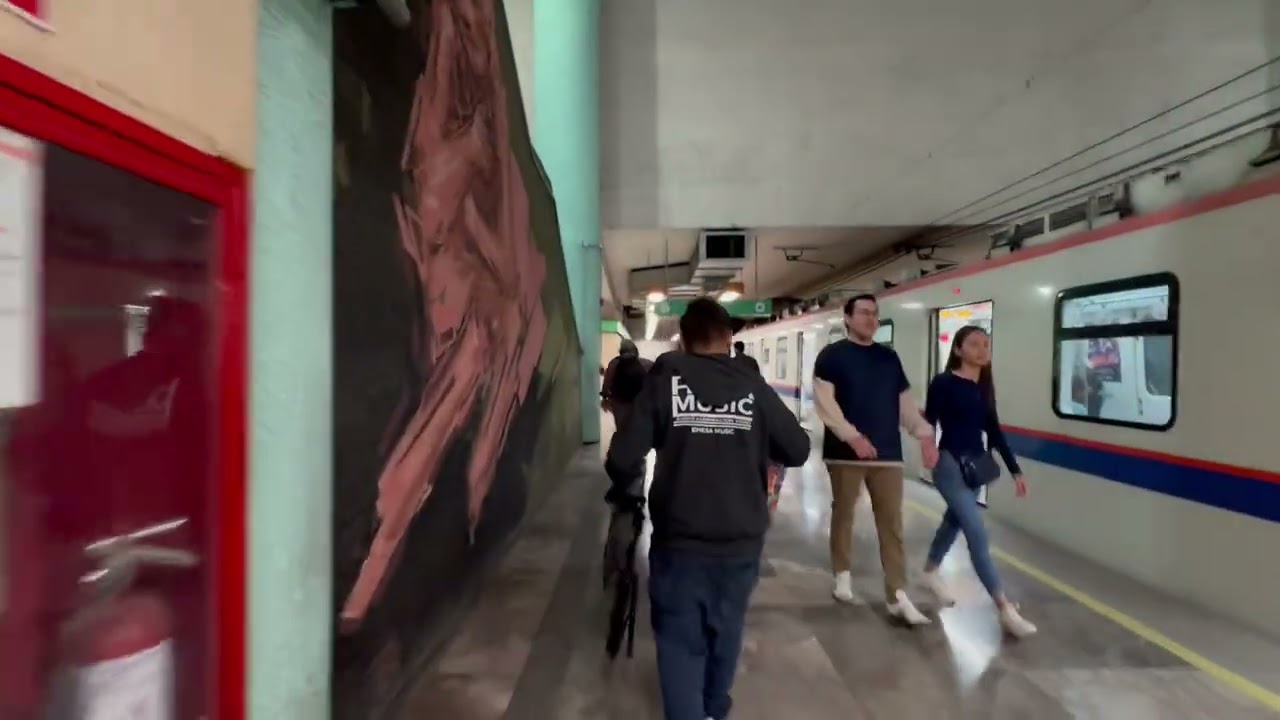 Как выглядит метро в Монтеррее, Мексика.