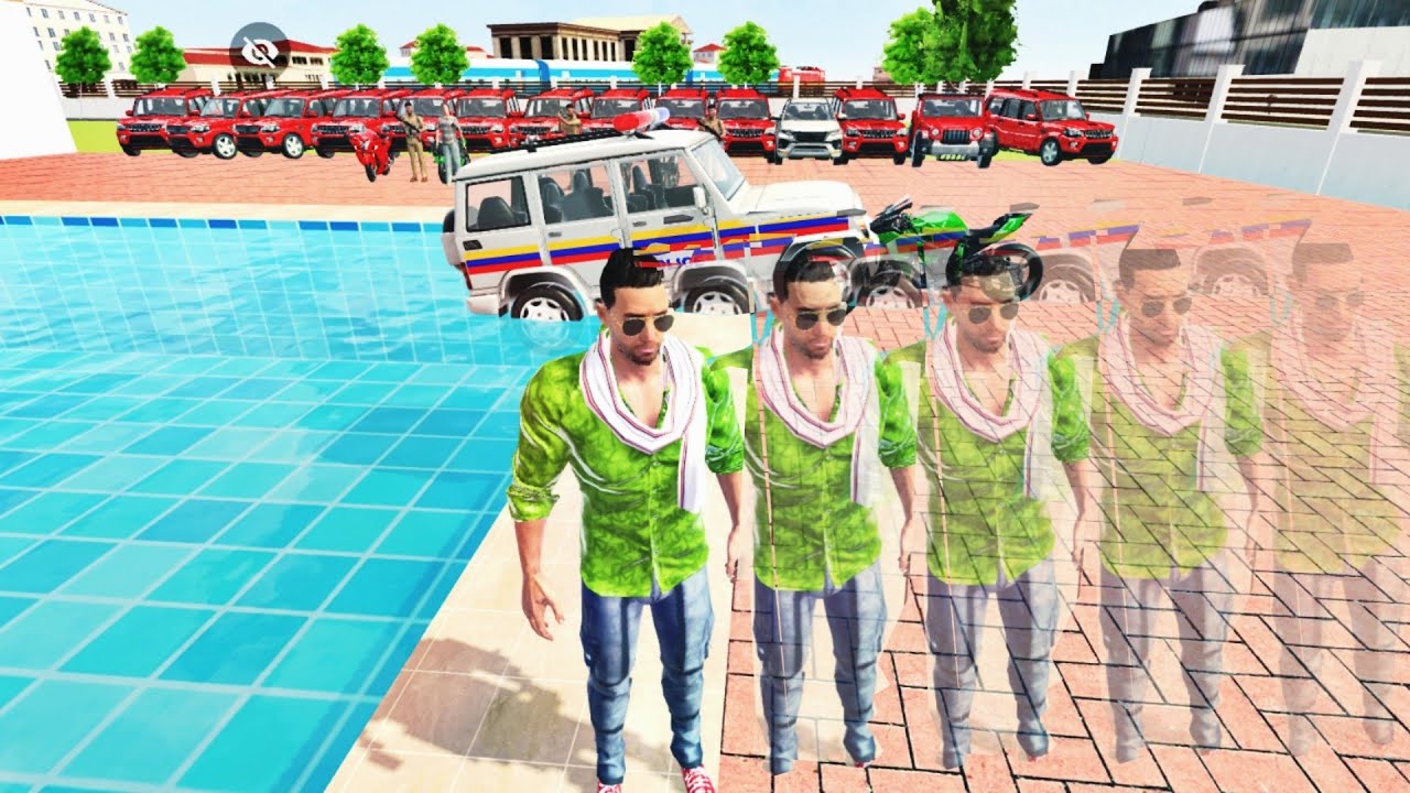 🚨 Police Car Driving🤑 ll Indian Theft Auto Simulator Android - Gameplay 🚨 Police Car 