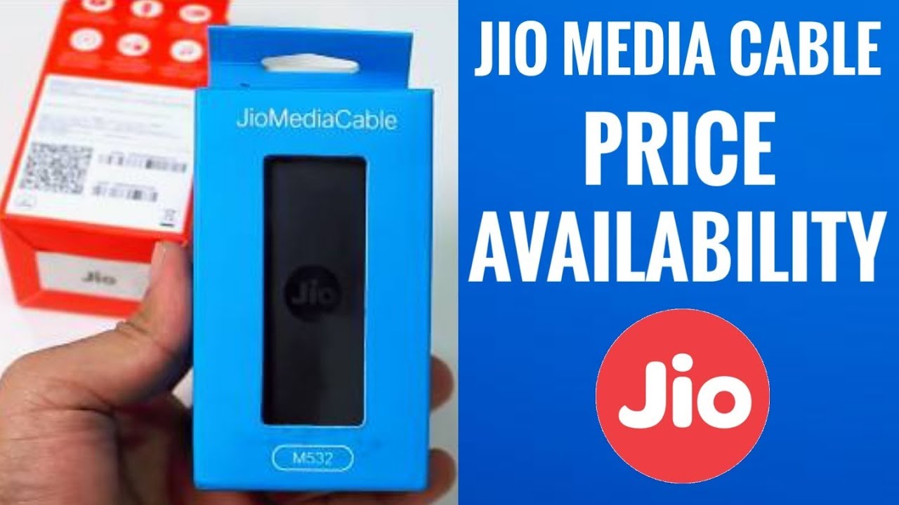 Jio Media Cable Price & Availability [Hindi]