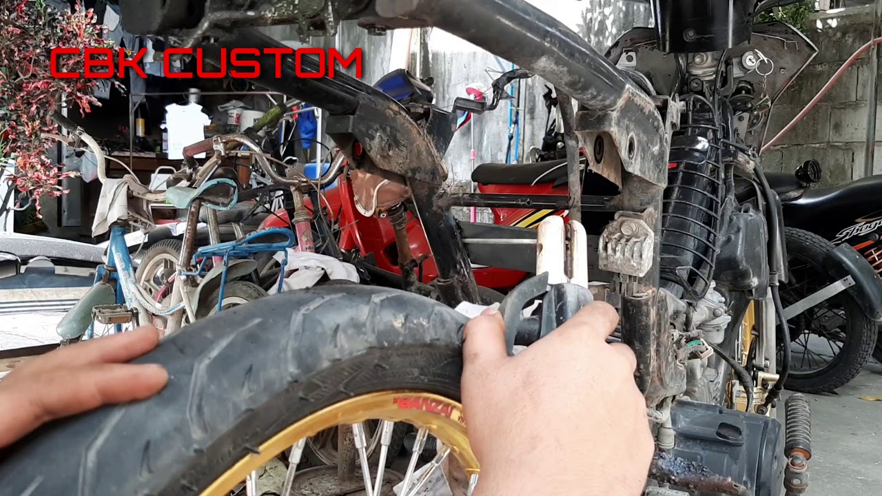 First video on youtube!!!!! HONDA WAVE CONVERSION TO MONOSHOCK AKO PALANG MERON GANTO VIDEO SA YT!!