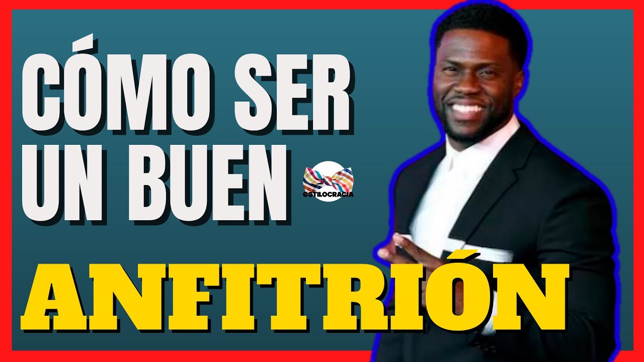 C&Oacute;MO SER UN PERFECTO ANFITRI&Oacute;N