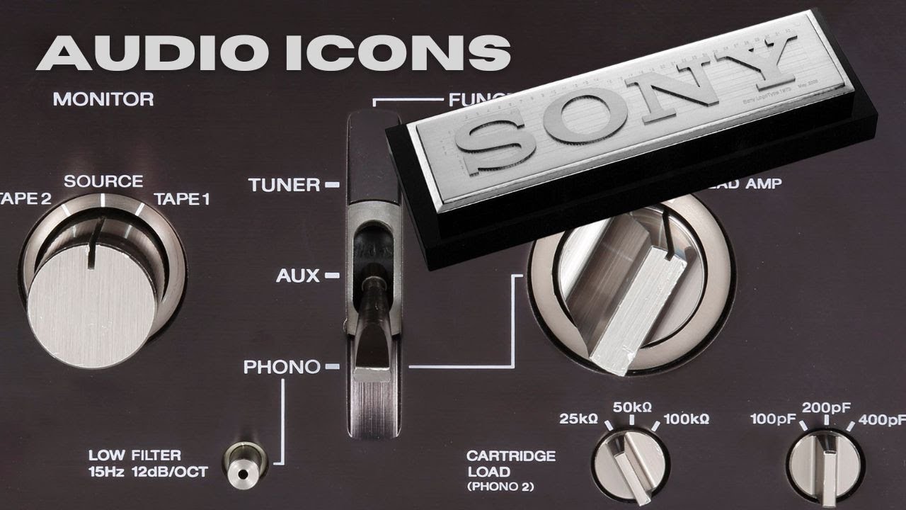 #Sony #Audio Icons 4