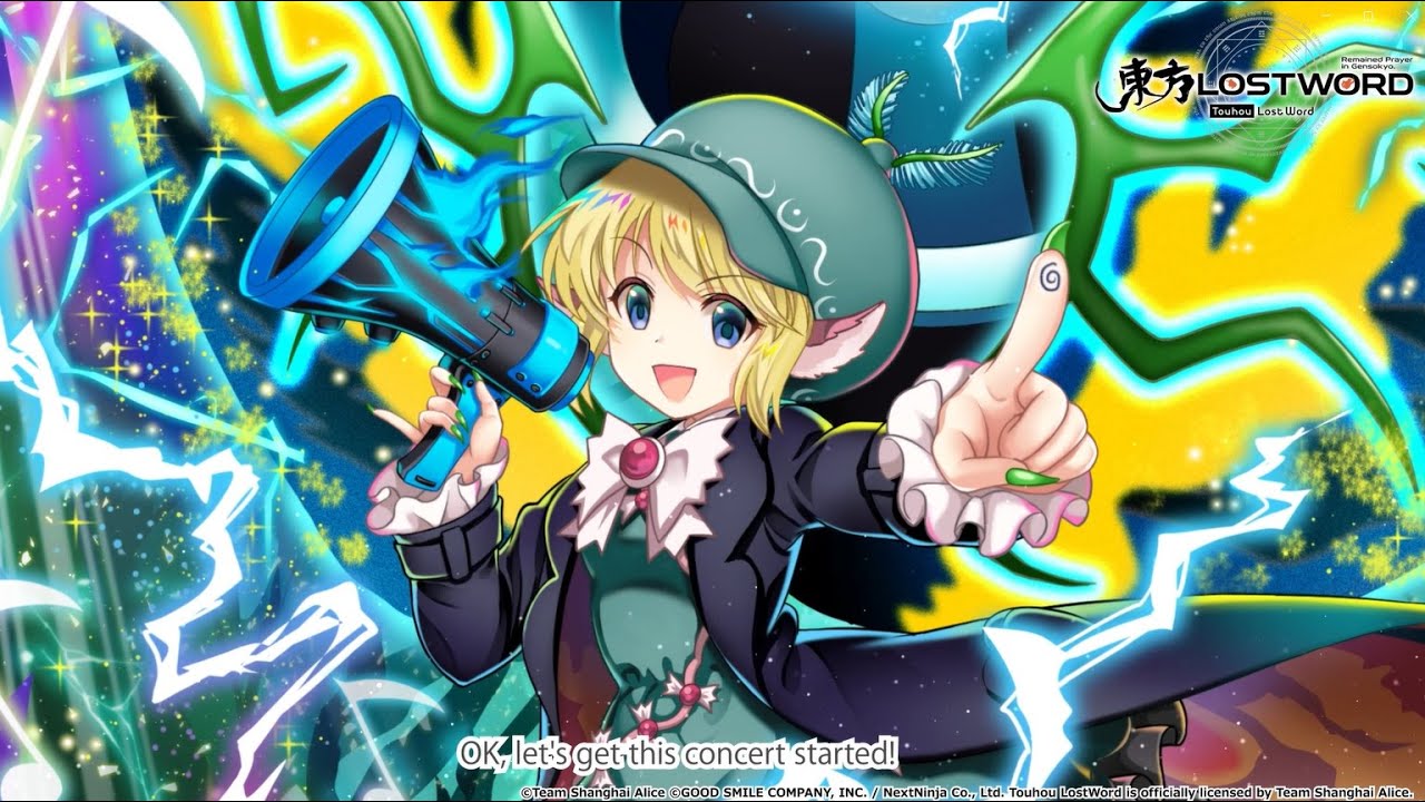 Touhou LostWord - Mystia Lorelei (Kaiju of Darkness and Sound)