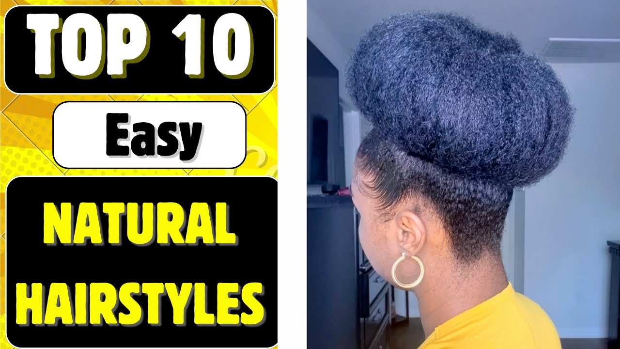 Running Out of Natural Hairstyle Ideas? Watch This🔥Cute & Easy Natural Hairstyles You Can Do at Home