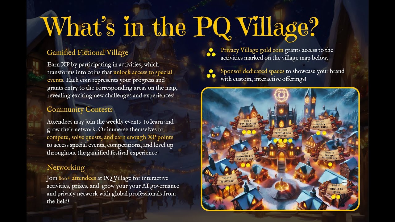 Privacy Village  Gaming Night #1 with Micheal Novack game designer for the Fuzzy Logic Game.
