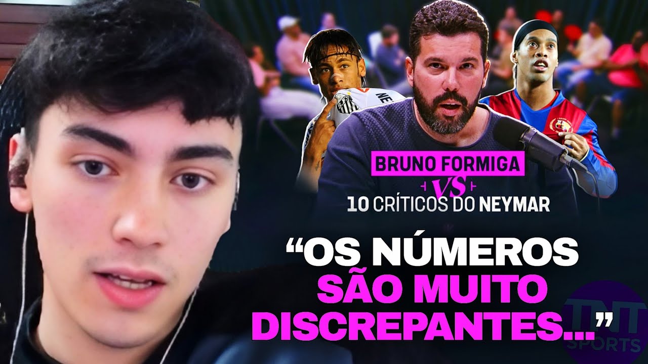 CHORUME REAGE A BRUNO FORMIGA X 10 HATERS DO NEYMAR: QUEM VENCEU O DEBATE? (TNT SPORTS)