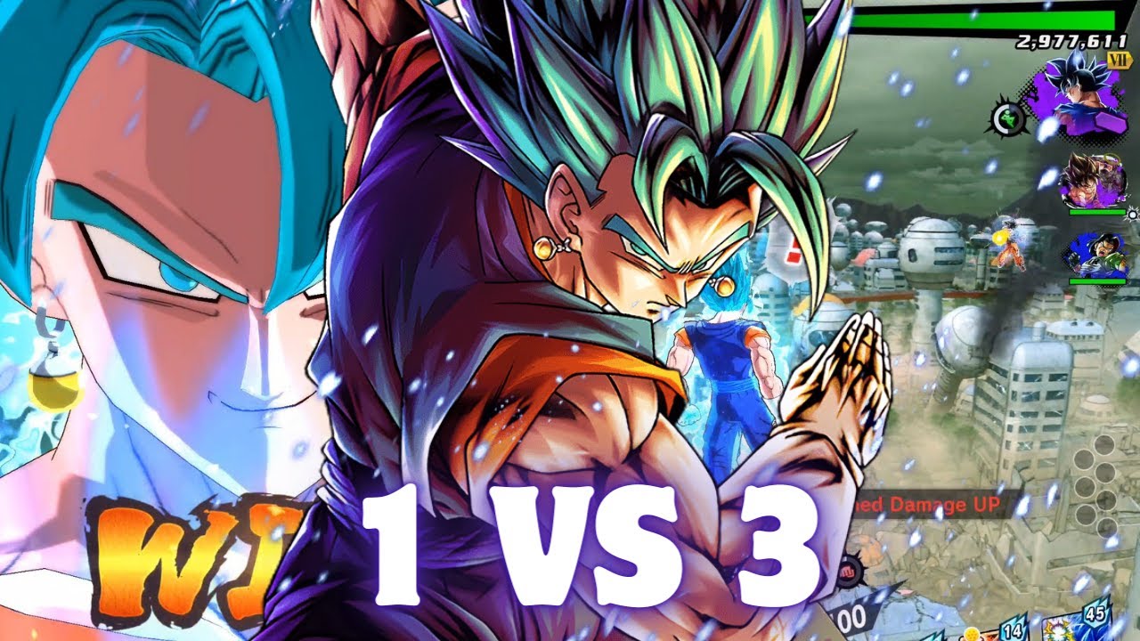 È POSSIBILE VINCERE 1 V 3 CON VEGITO ULTRA? SPOILER: SI E ANCHE FACILMENTE 💀 Dragon Ball Legends