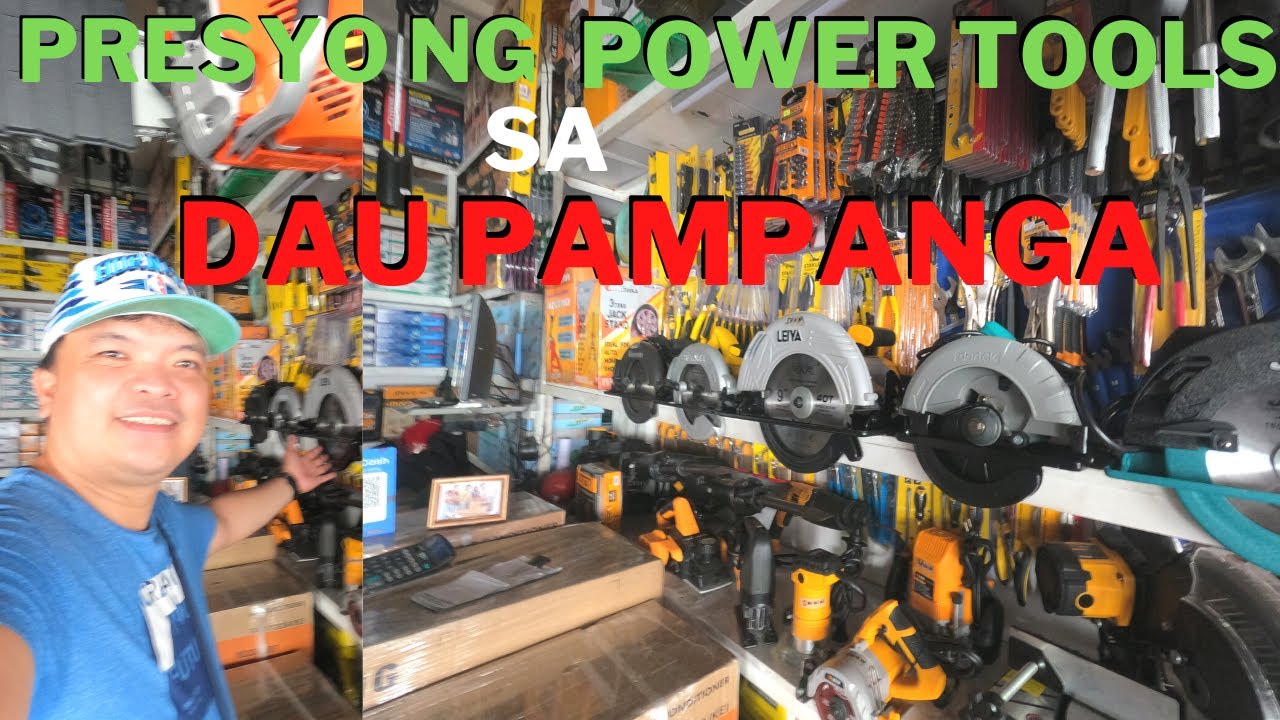 PRESYO NG POWER TOOLS SA DAU PAMPANGA | MARINA ARCADE