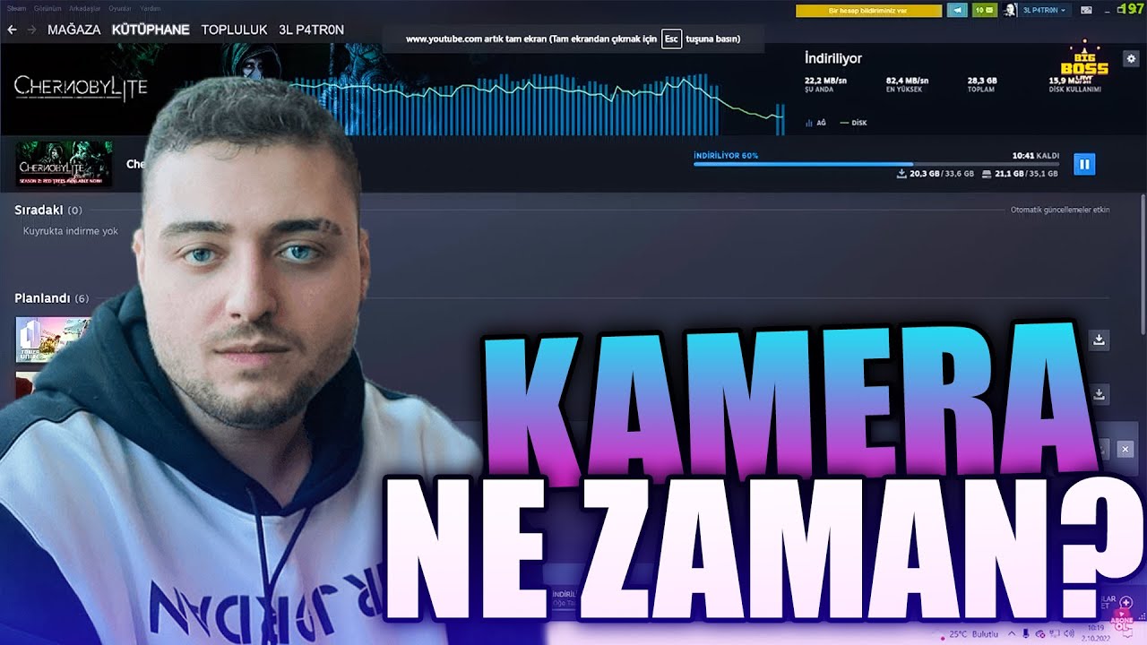 CyberRulzTv - Neden Kamera Açamadığını Açıklıyor! | 02.10.2022
