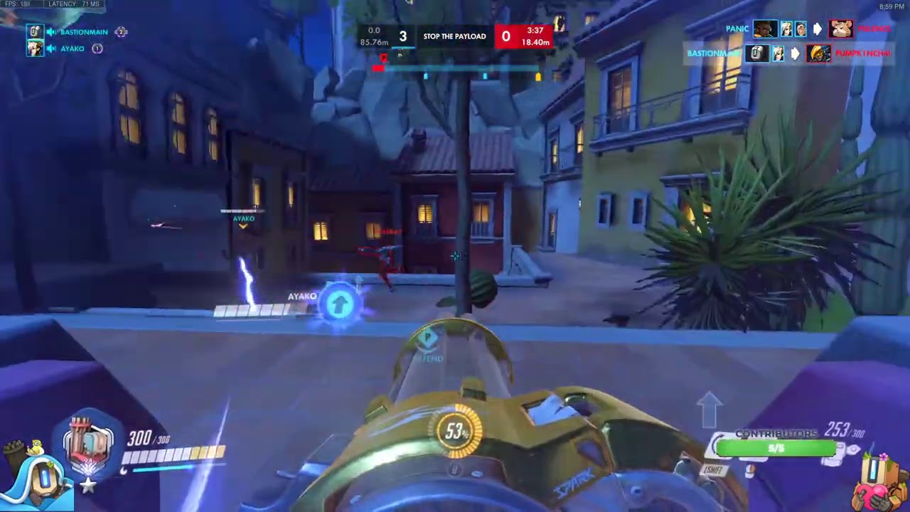 BASTION MAIN -TheBasti0nMain! OVERWATCH GAMEPLAY SEASON 25 TOP 500