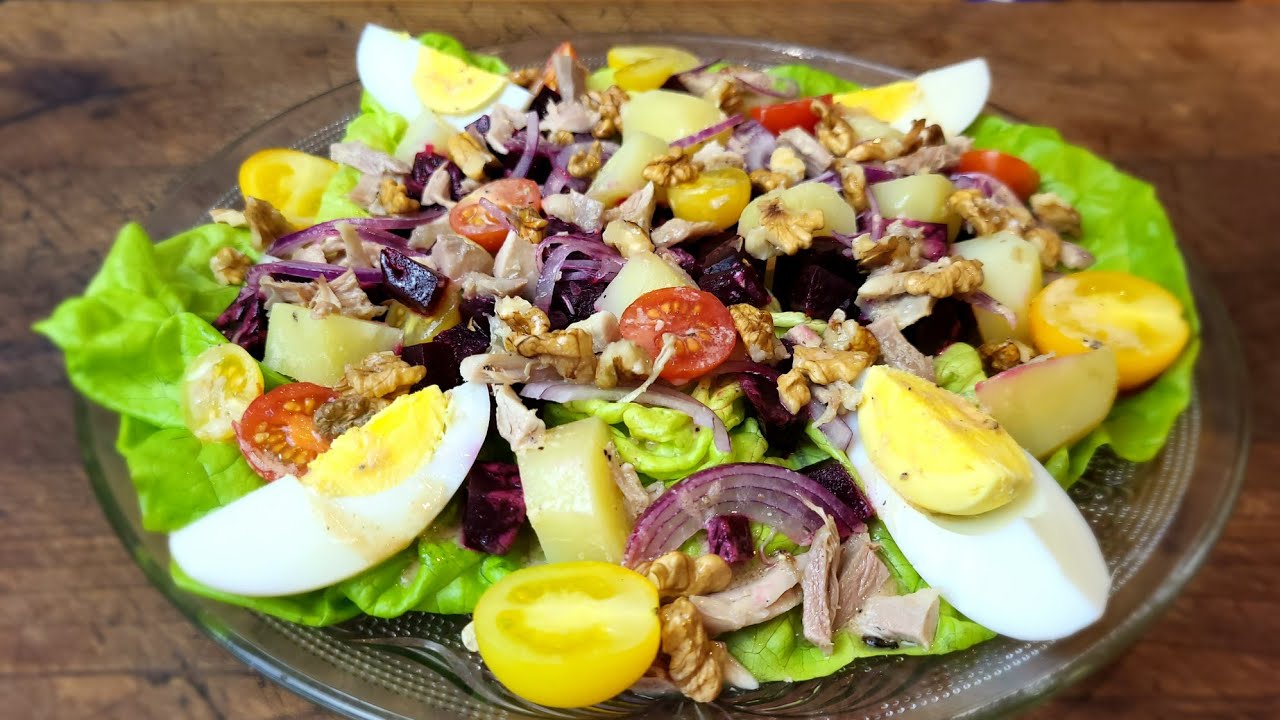 SALADE D'AUTOMNE SAİNE, ÉQUİLİBRÉE et ÉNERGÉTIQUE