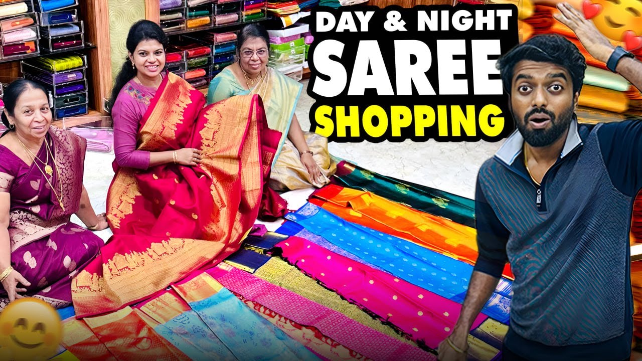 Full Day Silk Saree சம்பவம் in Kanchipuram!! | DAN JR VLOGS