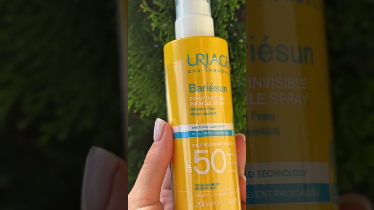 Uriage Bariesun Spray SPF 50 | Лёгкая защита для сияющей кожи