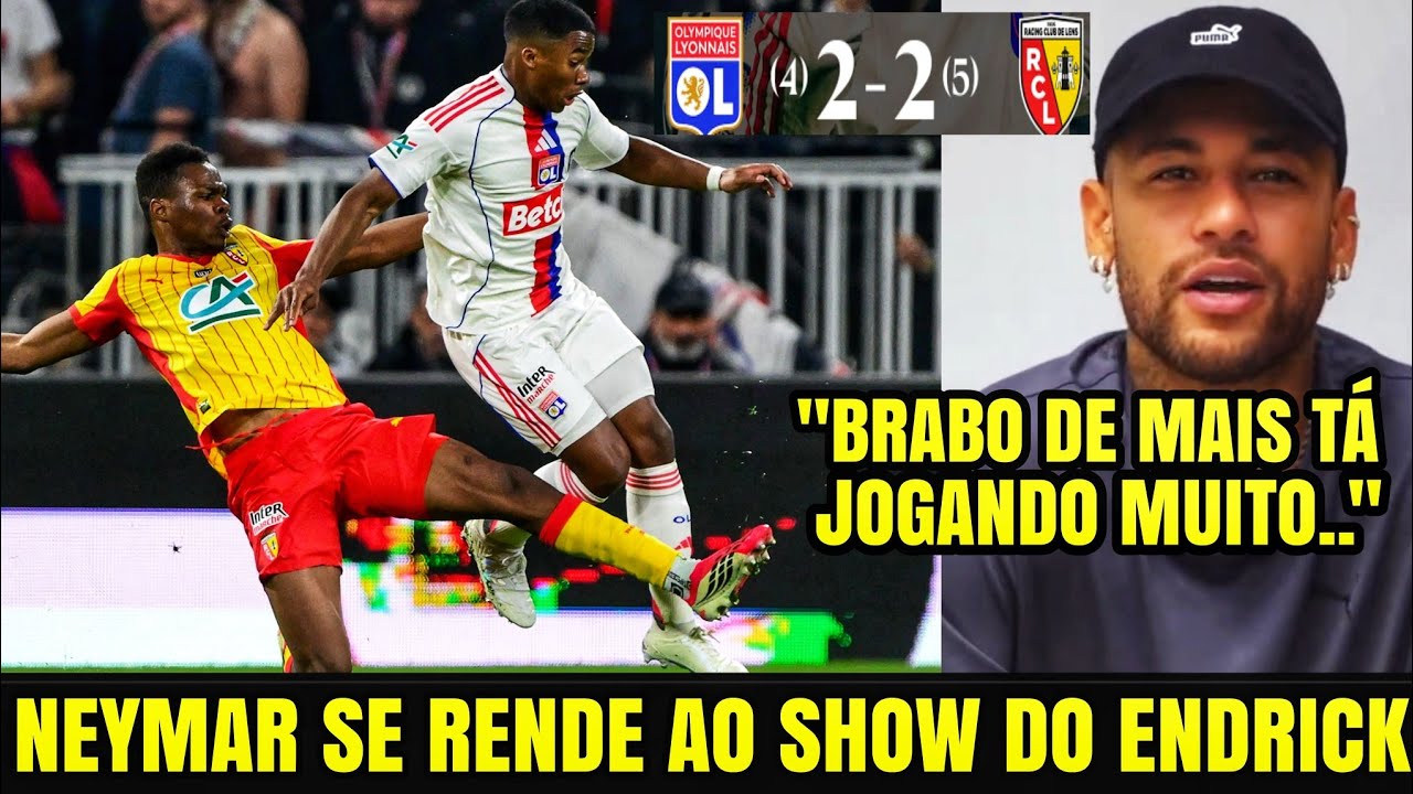 🚨OLHA O QUE NEYMAR FALOU APÓS O SHOW DE ENDRICK NO LYON