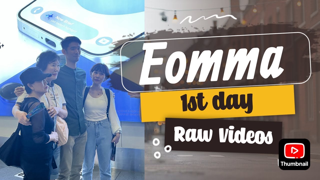 1st day ng Eomma sa Philippines finally! (Raw Videos) #enforcer