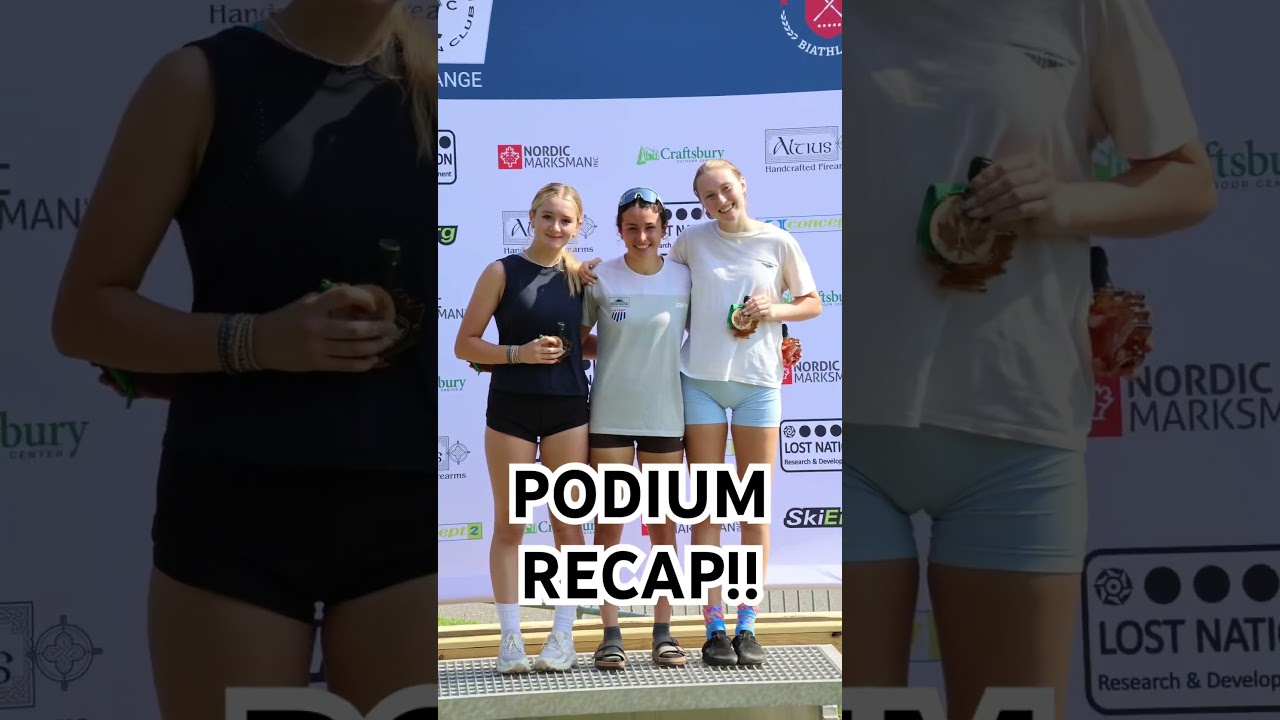 🏆SUMMER NATIONALS PODIUMS | #biathlon #nationals #sports #trendingshorts