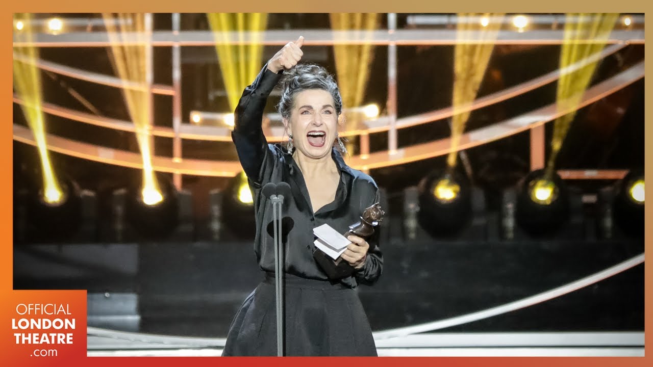 Liza Sadovy wins Best Actress in a Supporting Role in a Musical | Olivier Awards 2022