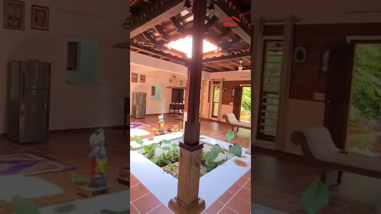 A new face for Traditional Courtyard House | STHAPATHY ASSOCIATES #shorts #keralahomeplanners