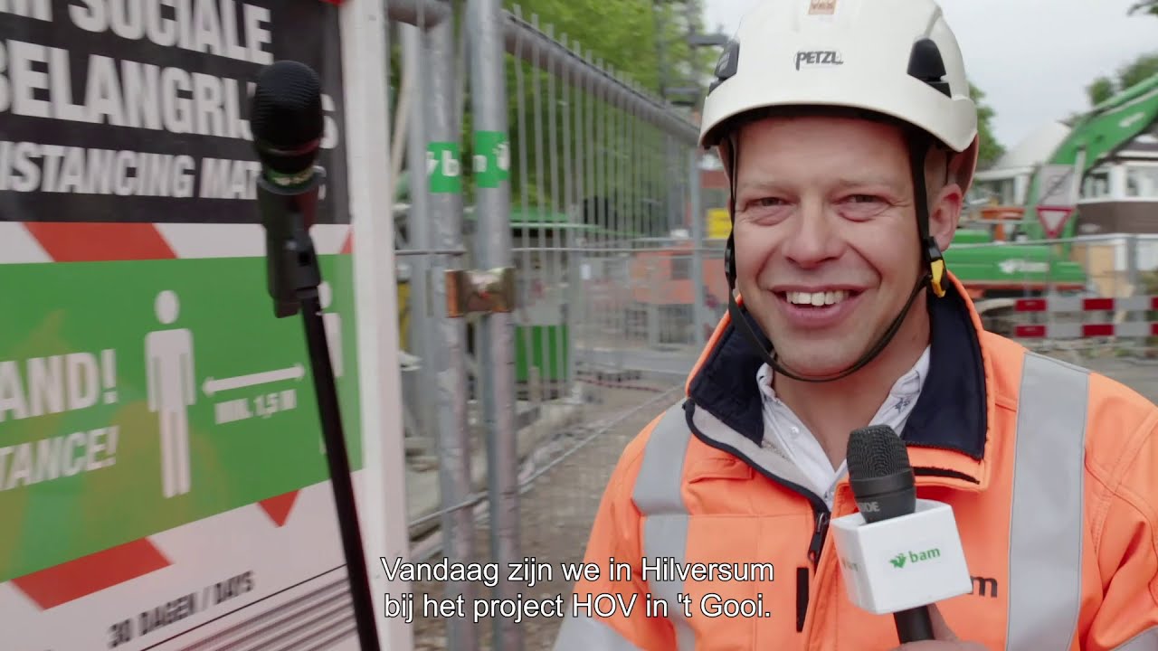 Vlog kwartaalthema BAM Infra Nederland 2020 Q3 'Houd je handen heel'