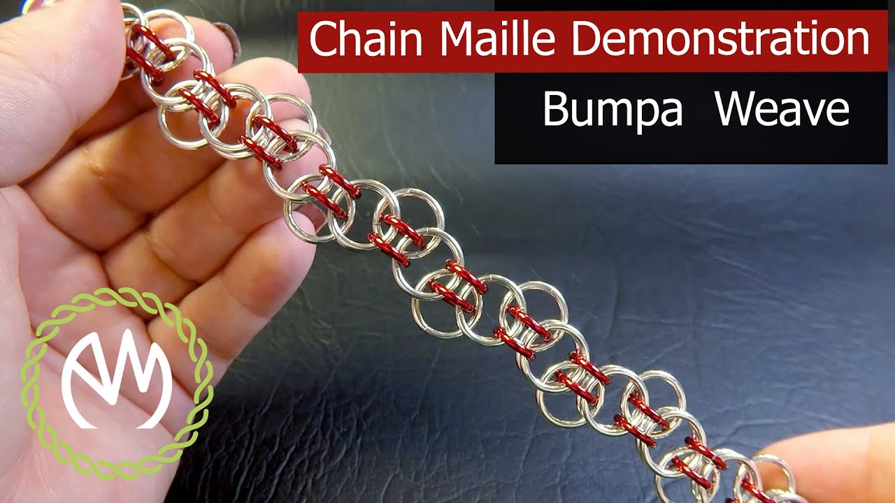 Учебное пособие по плетению кольчуги &mdash; Bumpa Weave