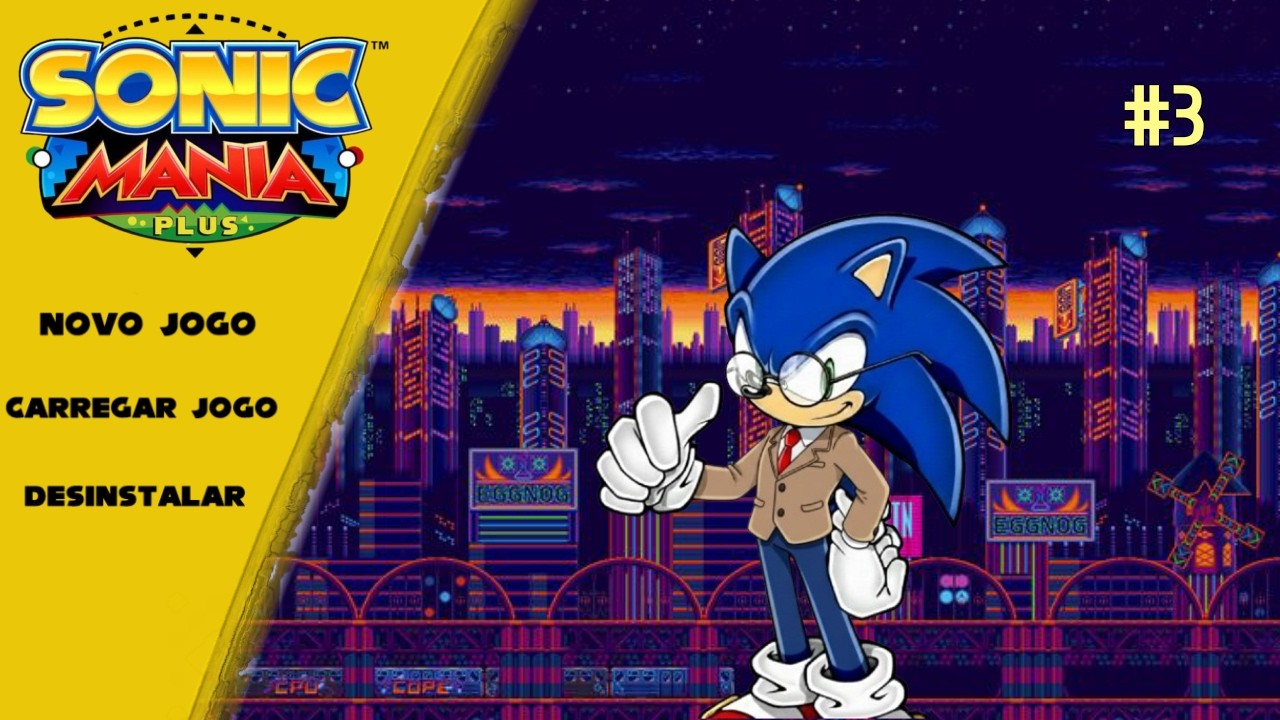 Uma das fases mais aleatórias desse game!  - Sonic Mania Plus #3