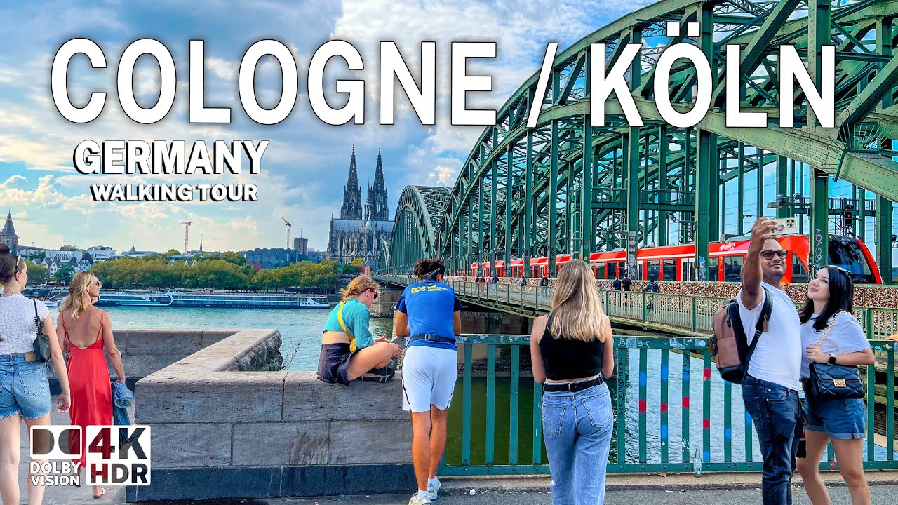 Köln in 4K HDR | Immersive Walking Tour of Cologne's Iconic Landmarks