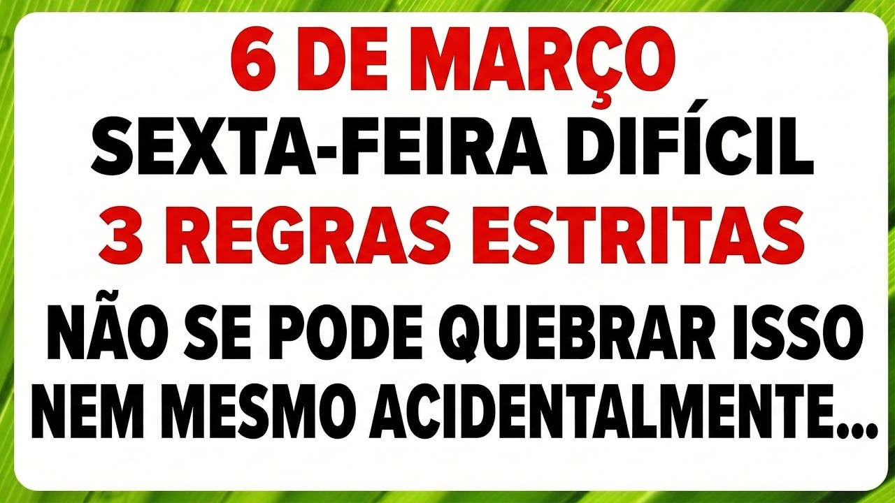 6 de março – Dia de Timofey. O que NÃO FAZER hoje de jeito nenhum!