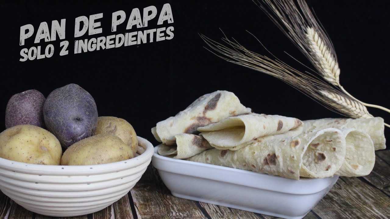 Pan de patata con menos calorías | sin gluten y sin horno