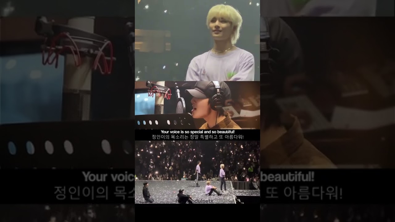 SKZ reaction to STAY’s surprise video in Anaheim ❤️