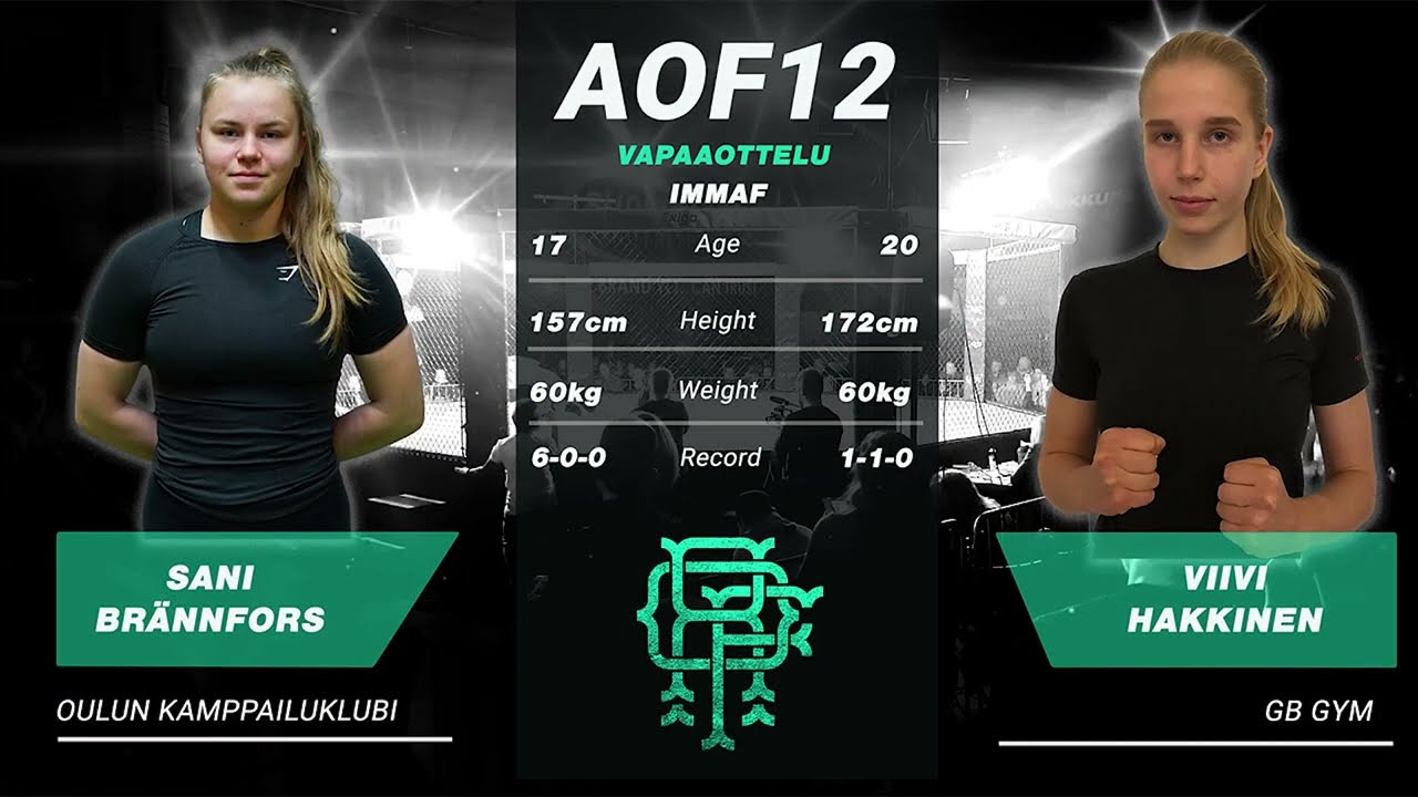 Art of fight 12 - 7. Ottelu - Brännfors - Hakkinen